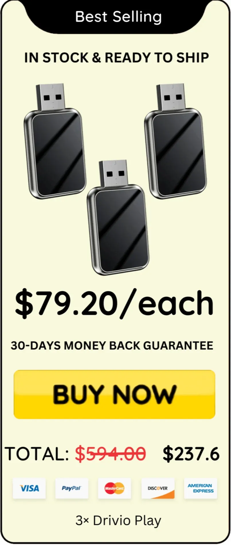 Drivio Play offer price 